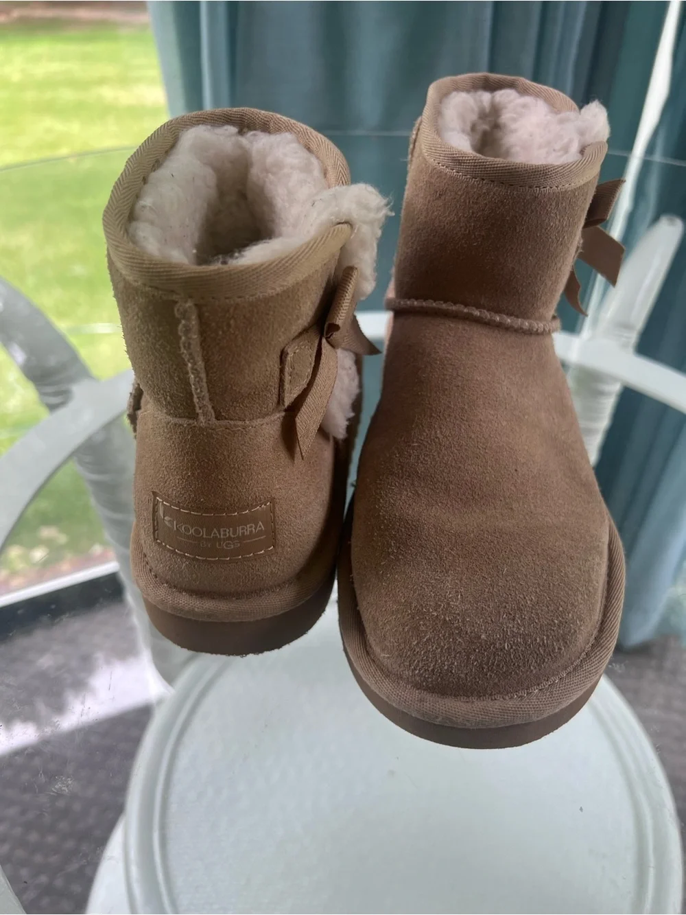 Ugg/Koolaburra Kids Chestnut Sheepskin Boot